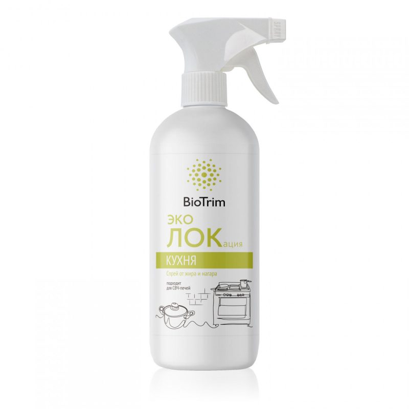 Экоспрей от жира и нагара BioTrim с ароматом хвои, 500 мл