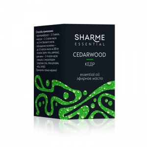 Эфирное масло &laquo;Кедр&raquo; Sharme Essential, 5 мл